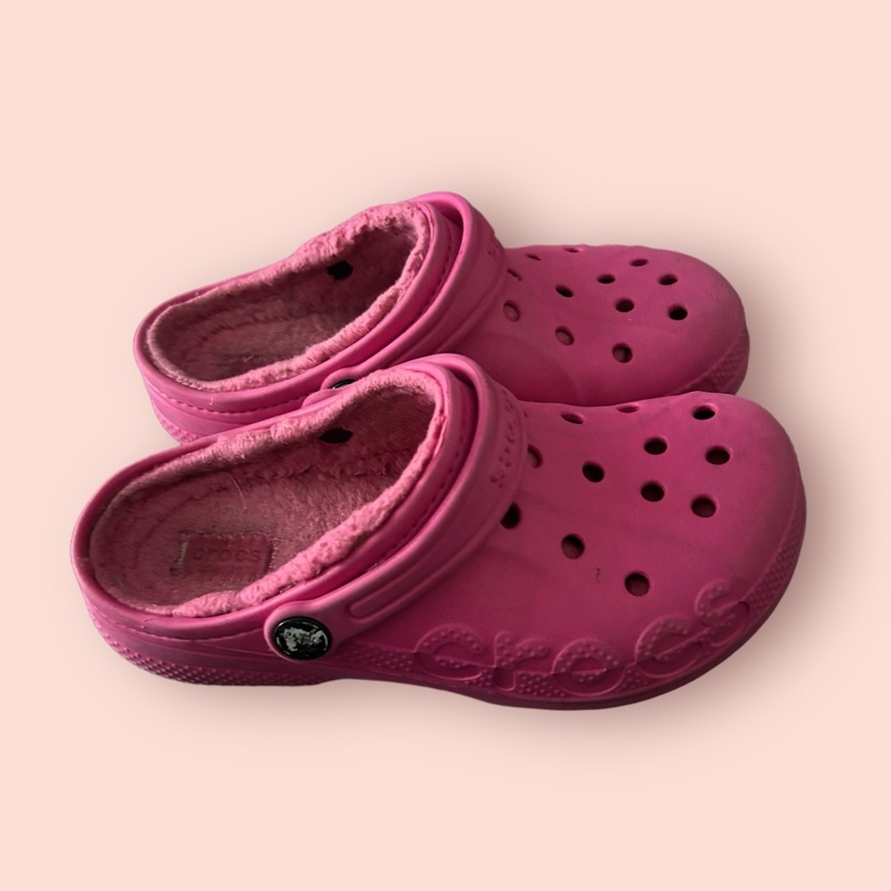 Crocs Sandals Pink Slip On Clogs Rubber Shoes